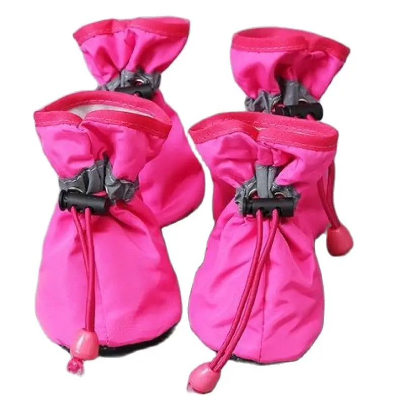Bottes Pattes Propres roses