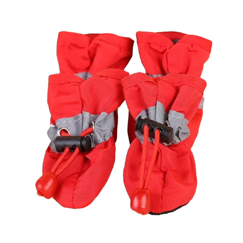 Bottes Pattes Propres rouges