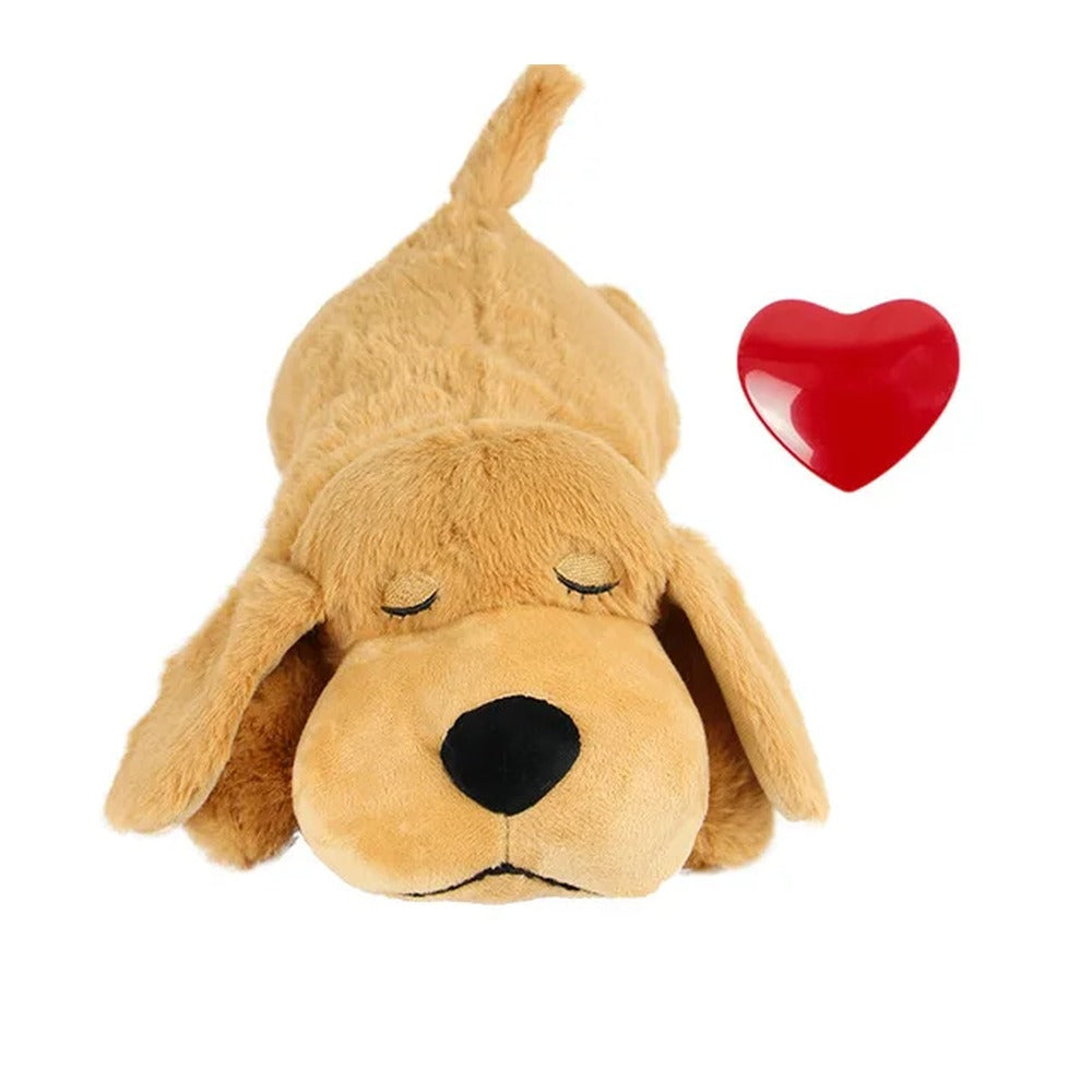 Peluche Cœur Câlin design Beige