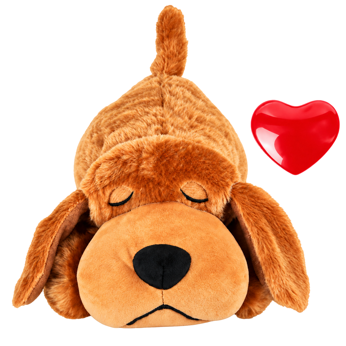 Peluche Cœur Battant pour chien